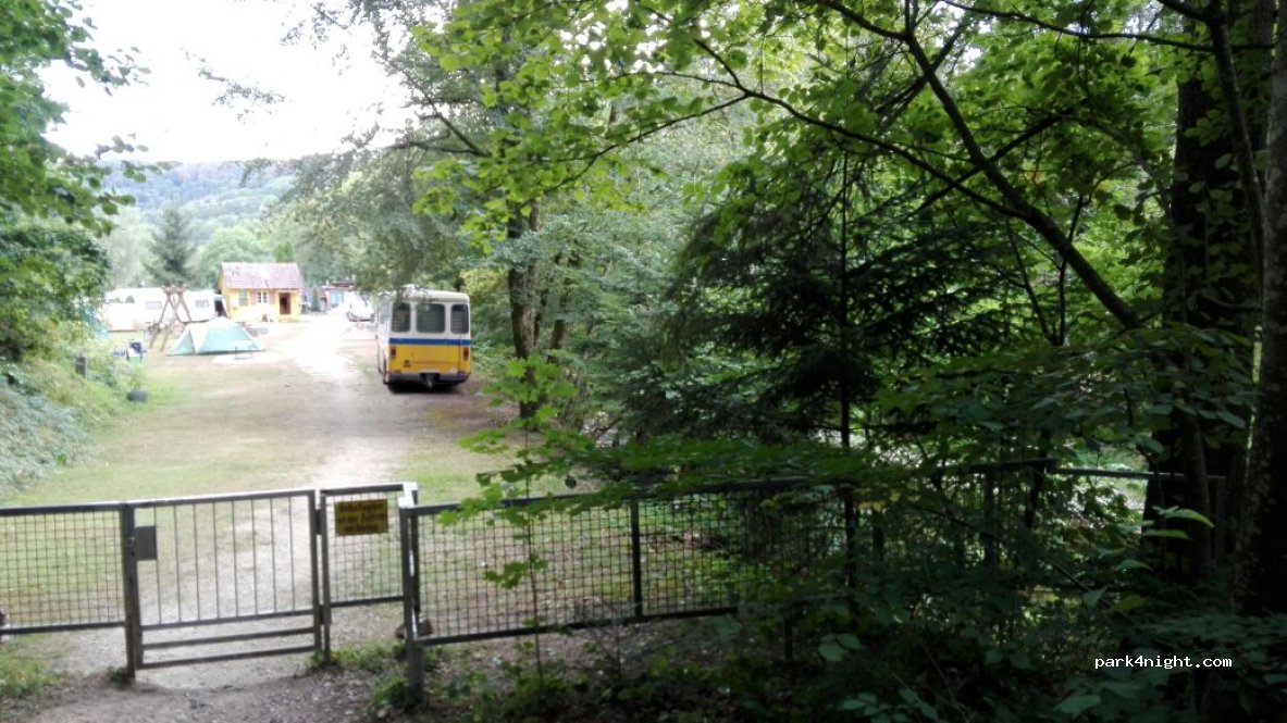 Camping an der Wutach — foto