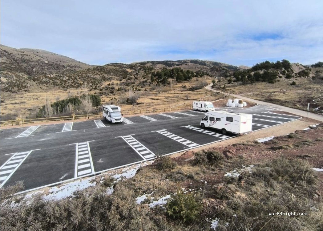 Àrea d’ autocaravanes de Castellar de n’ Hug — foto