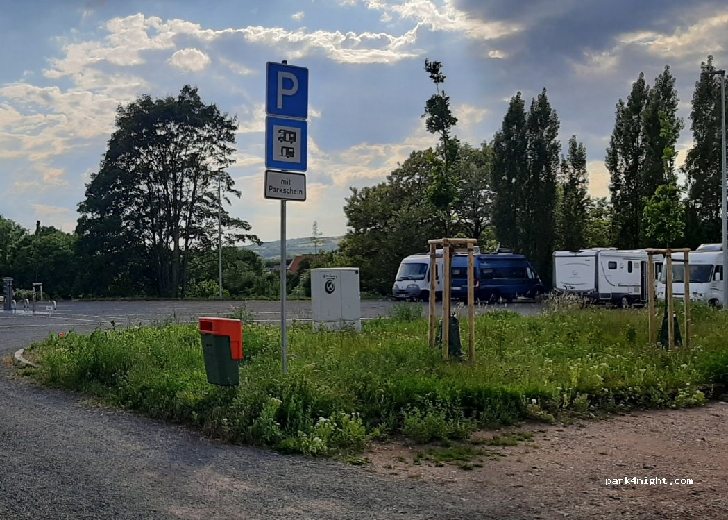 Wohnmobilstellplatz Am Rosarium/An der Probstmühle — foto