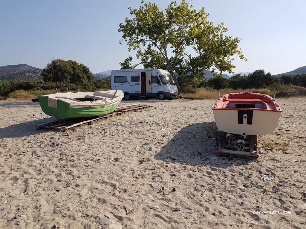 (640 02) Thasos - Unnamed Road — foto